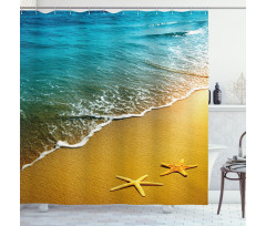 Caribbean Ocean Shower Curtain