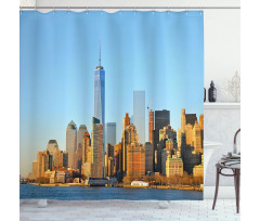 New York City Skyline Shower Curtain