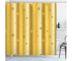 Star Abstract Shower Curtain