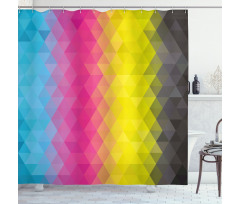 Modern Mosaic Shower Curtain