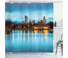 Ferril Lake at Morning Shower Curtain