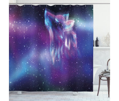 Northern Aurora Borealis Shower Curtain