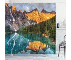 Moraine Lake Canadian Shower Curtain