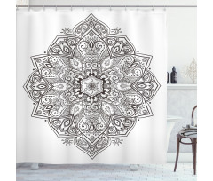 Eastern Psychedelic Shower Curtain