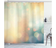 Ocean Themed Sunbeams Shower Curtain