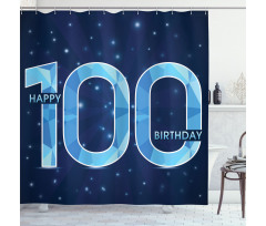 Century Grandparents Shower Curtain