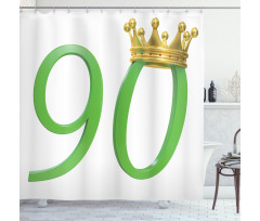 Queen Crown 90 Shower Curtain