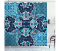 Eastern Moroccan Design Shower Curtain