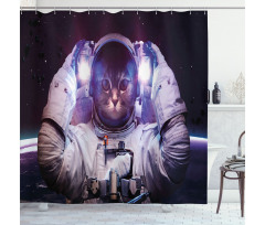 Galaxy Star Supernova Shower Curtain