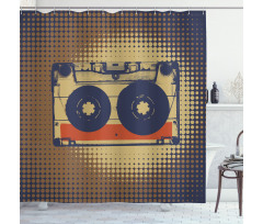 Audiocasette Music Fun Shower Curtain