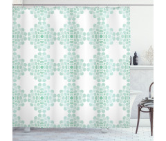 Line Stripes Bold and Thin Shower Curtain