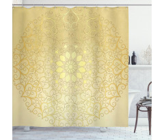 Antique Heart Shower Curtain