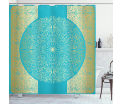Vibrant Exotic Motifs Shower Curtain