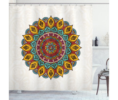 Mandala Vintage Elements Shower Curtain