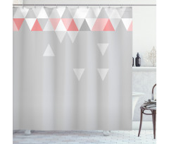 Modern Symmetric Forms Shower Curtain