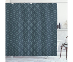 Moroccan Line Shapes Shower Curtain