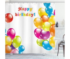 Occasion Surprise Joy Shower Curtain