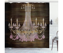 Vintage Style Country Shower Curtain