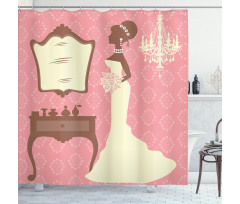 Bridal Party Dress Shower Curtain