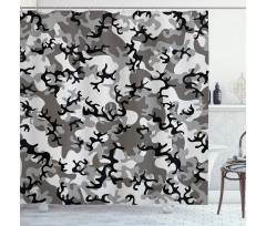 Camouflage Concept Shower Curtain