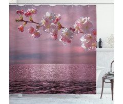 Cherry Tree Branch Shower Curtain