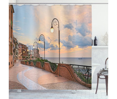 Dawn in Ortona Abruzzo Shower Curtain