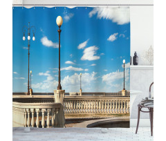 Mascagni Livorno Street Shower Curtain