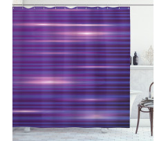 Stripe Horizontal Lines Shower Curtain