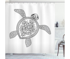 Turtle Shower Curtain