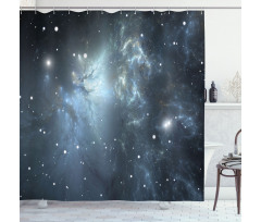 Infinite Space Shower Curtain