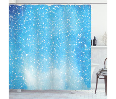 Astronomy Artwork Shower Curtain