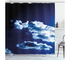 Sky Dramatic Clouds Shower Curtain