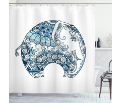 Mehndi Shower Curtain