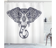 Paisley Animal Shower Curtain