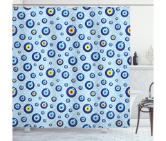 Protection Signs Kids Shower Curtain