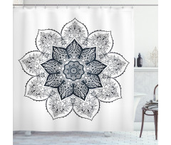 Bohemian Form Shower Curtain