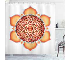 Harmony Motif Shower Curtain