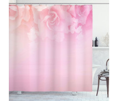 Roses Bridal Art Shower Curtain