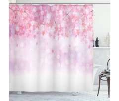 Sakura Bloom Florets Shower Curtain