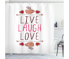 Teacup Cookies Shower Curtain