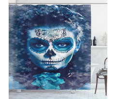 Frozen Dead Folk Shower Curtain