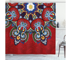 Ukranian Ethnic Shower Curtain