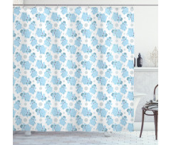 Happy Shower Curtain