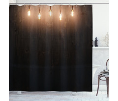 Wooden Room Shower Curtain