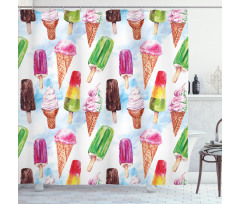 Surreal Exotic Shower Curtain