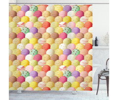 Flavor Toppings Shower Curtain
