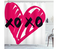 Calligraphy Lovers Shower Curtain