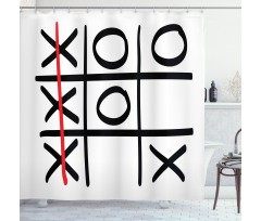 Popular Game Theme Pattern Shower Curtain