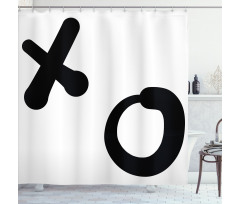 Simplistic Pattern Shower Curtain