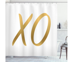 Happy Joyful Affection Art Shower Curtain